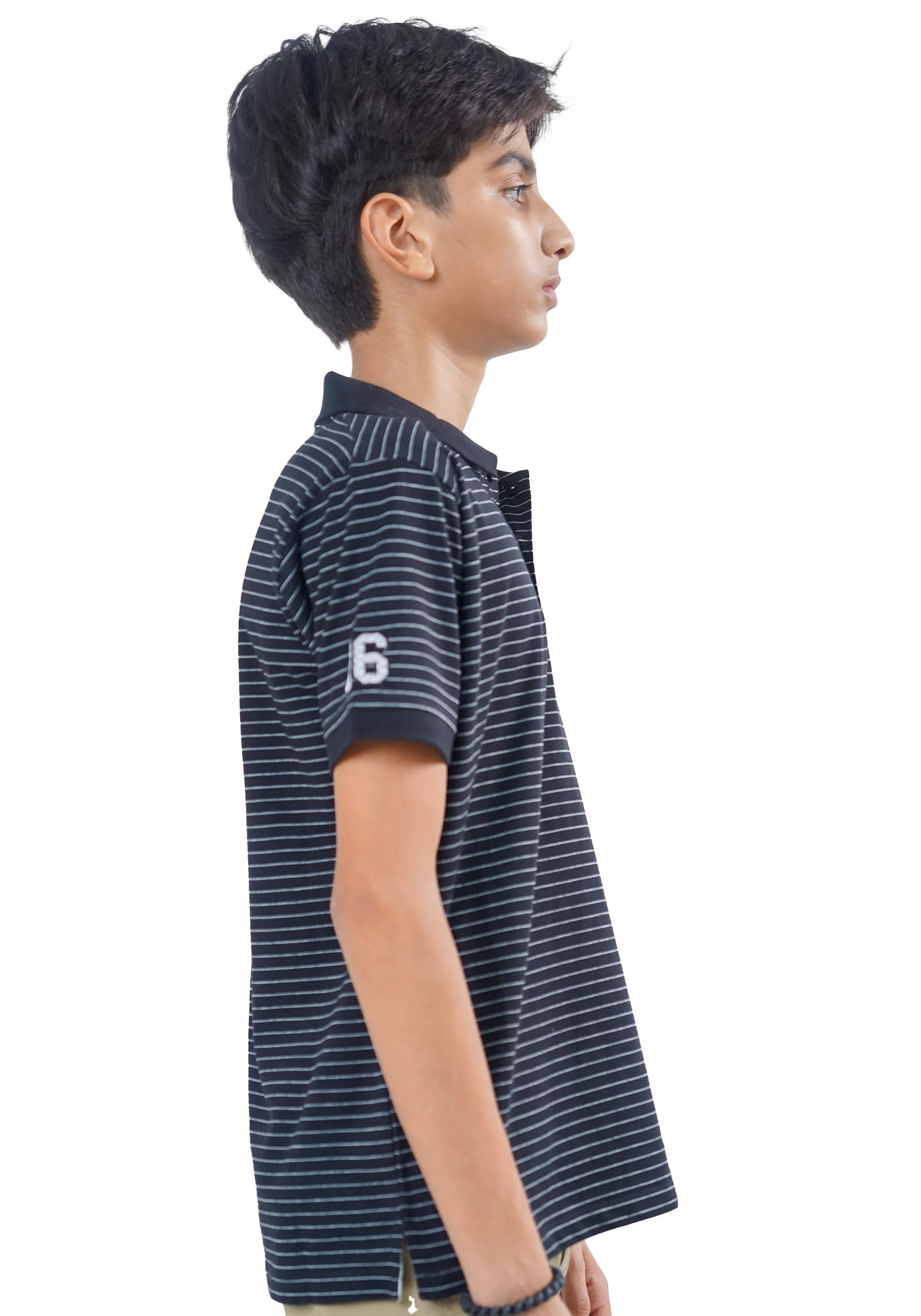 Boy Black Polo Shirt