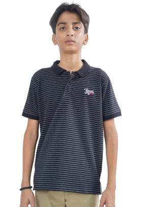 Boy Black Polo Shirt
