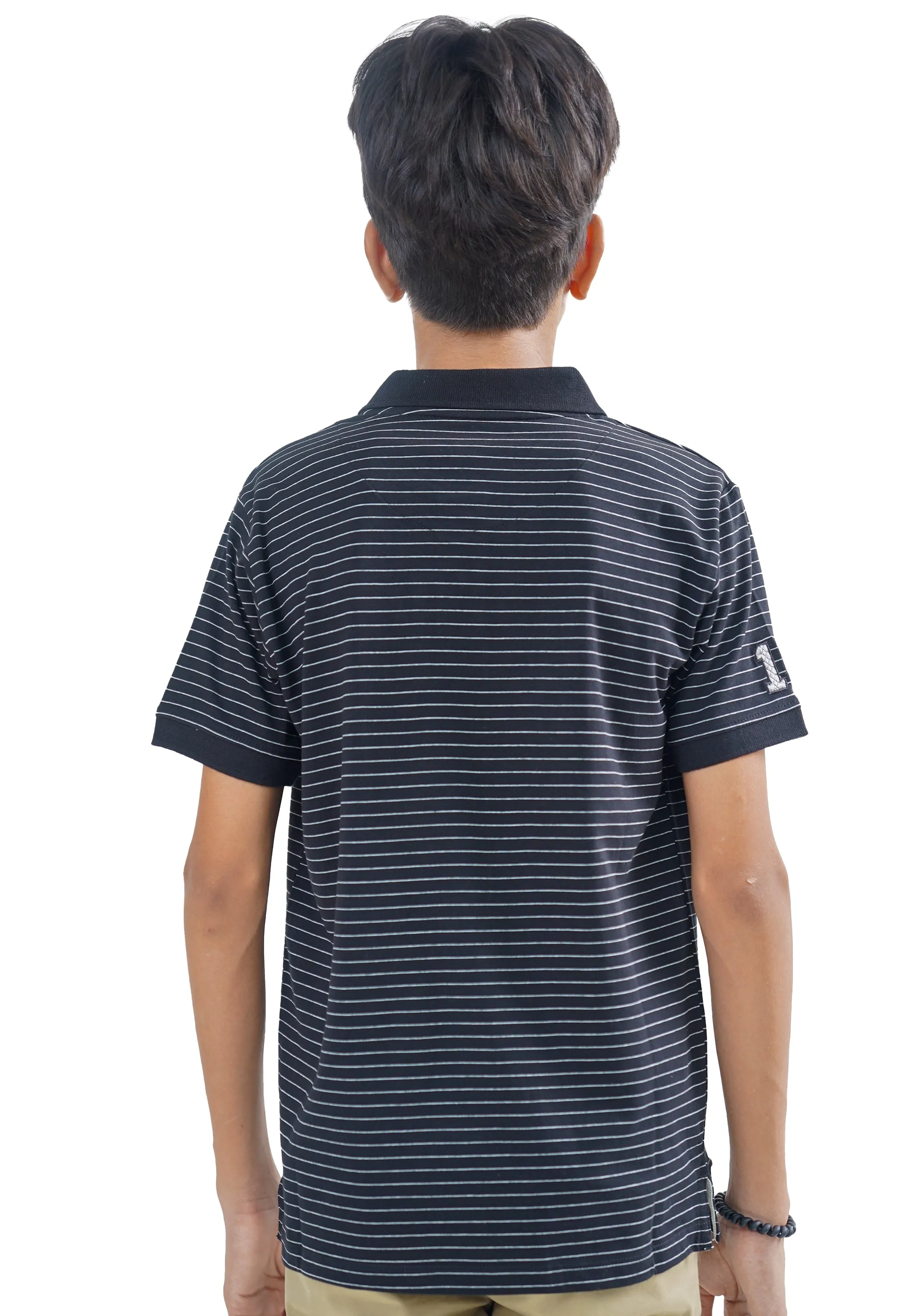 Boy Black Polo Shirt