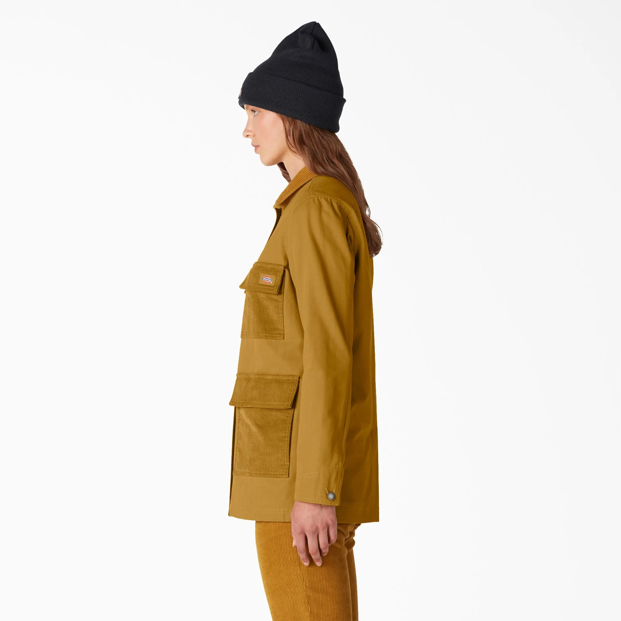Dickies  -  #FJR01 Women’s Reworked Chore Coat, Bronze Mist work jacket - cold weather protection