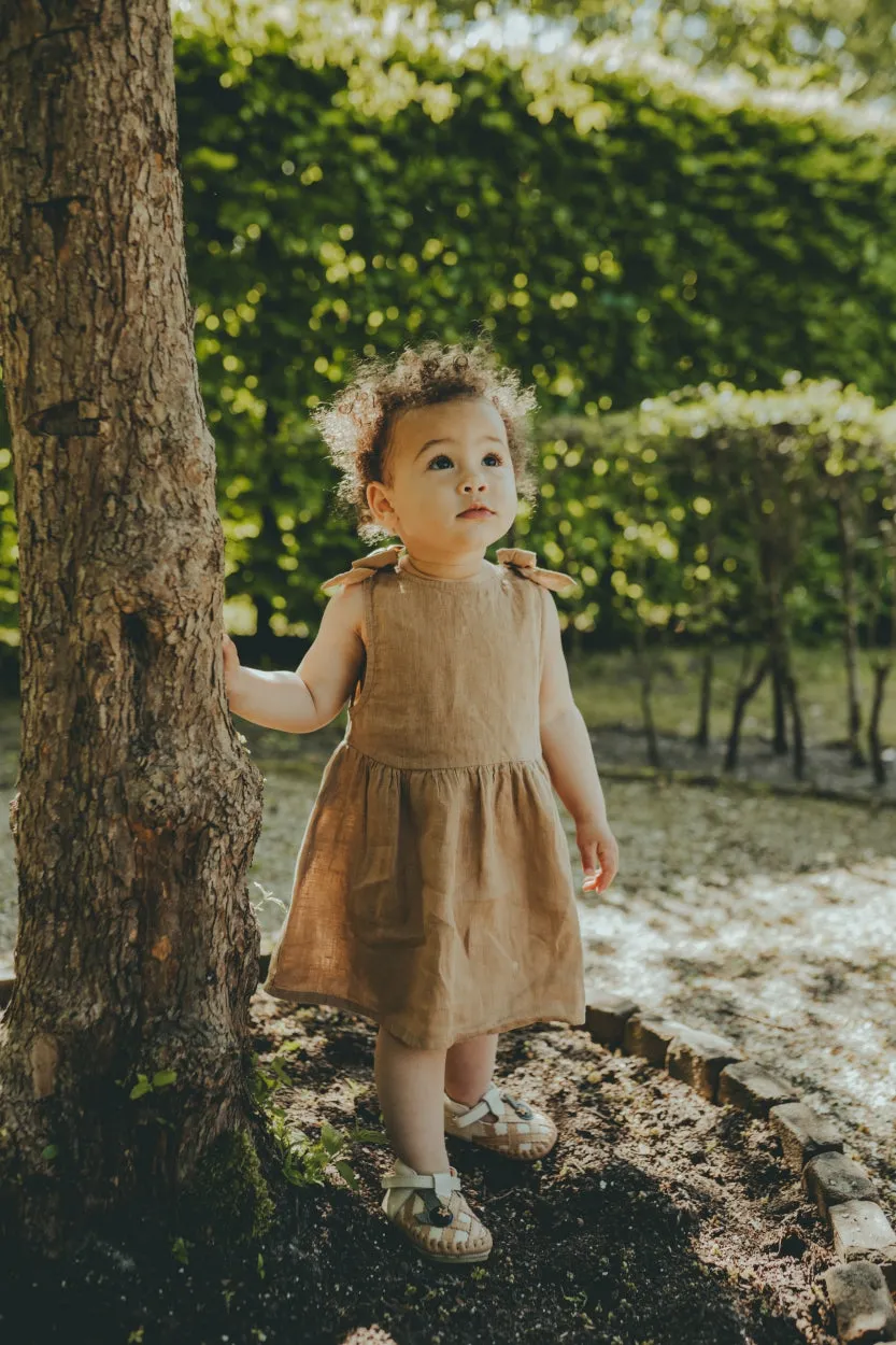 Gisele Linen Dress | Clay
