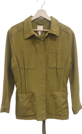 H&M Green Utility Jacket UK 8