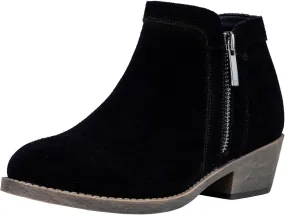 Jeossy Women's 9618 Classic Ankle Boots Slip on Chunky Heel Boots for Women