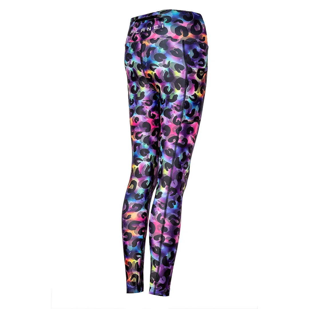 Sale Unisex Leggings | Rainbow Leopard