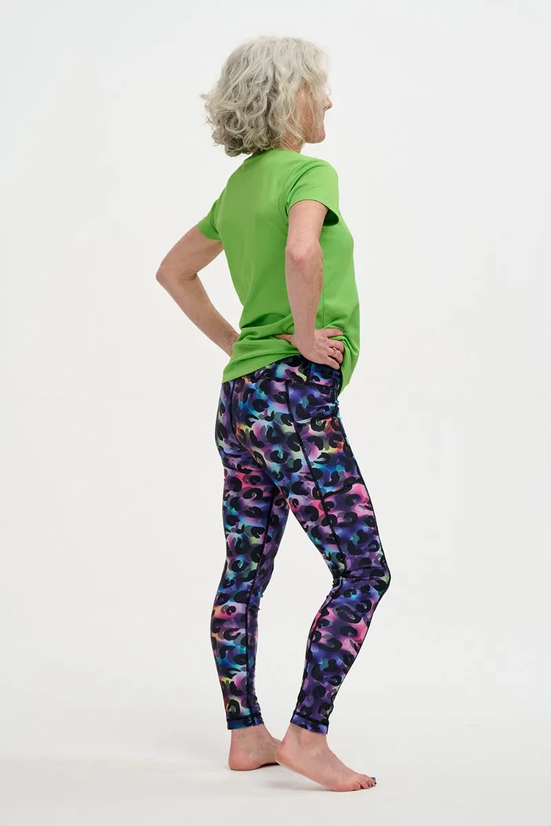 Sale Unisex Leggings | Rainbow Leopard