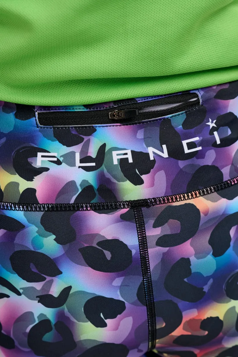 Sale Unisex Leggings | Rainbow Leopard