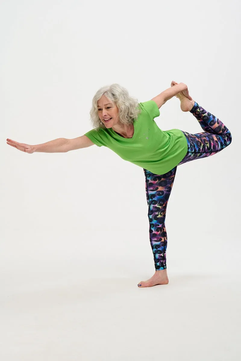 Sale Unisex Leggings | Rainbow Leopard