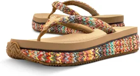 VOLATILE Women's Palau Slip-On Thong Wedge Sandal